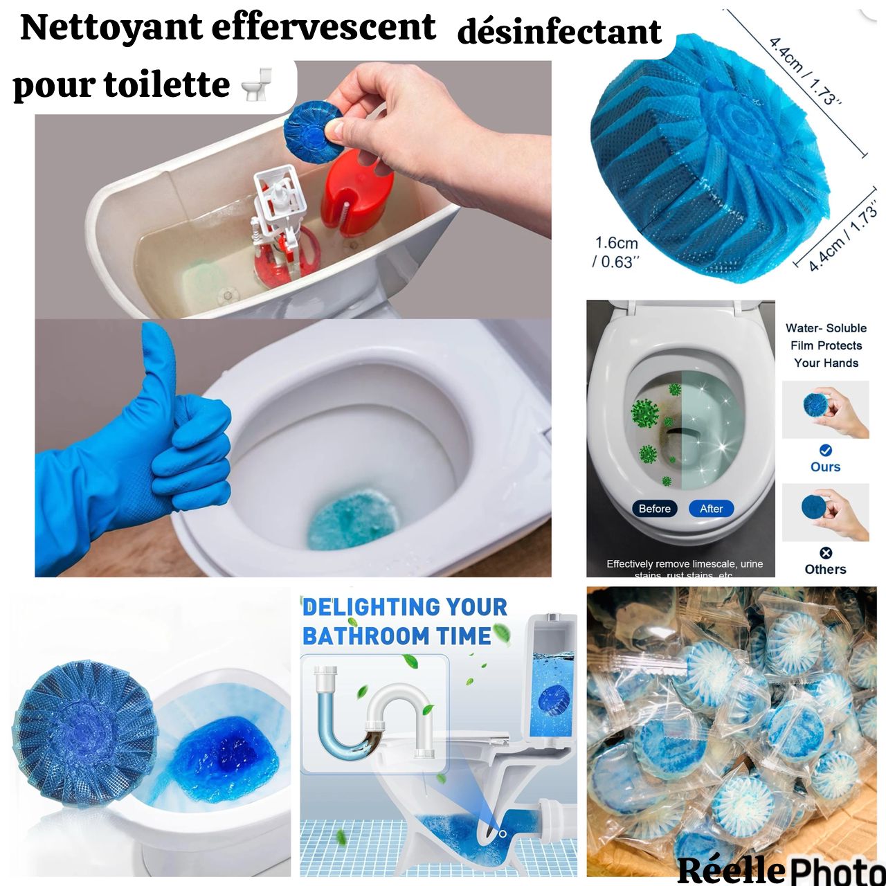 Désinfectant pour toilettes