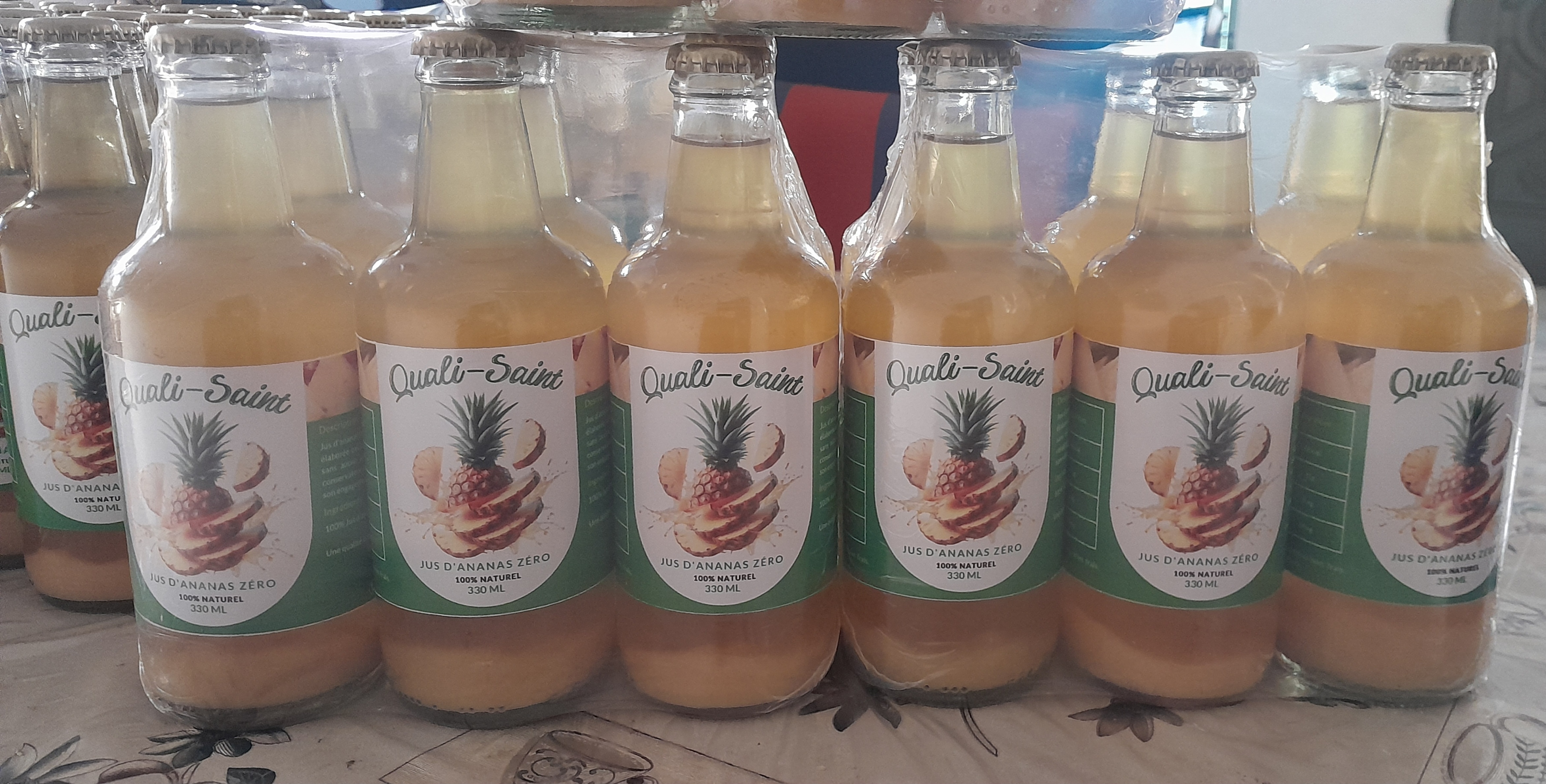 Jus d'ananas Zéro